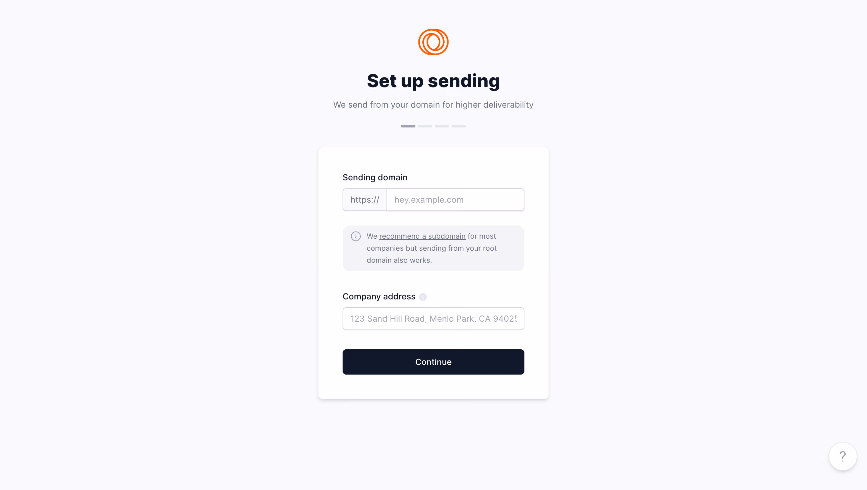 Loops Domain Setup