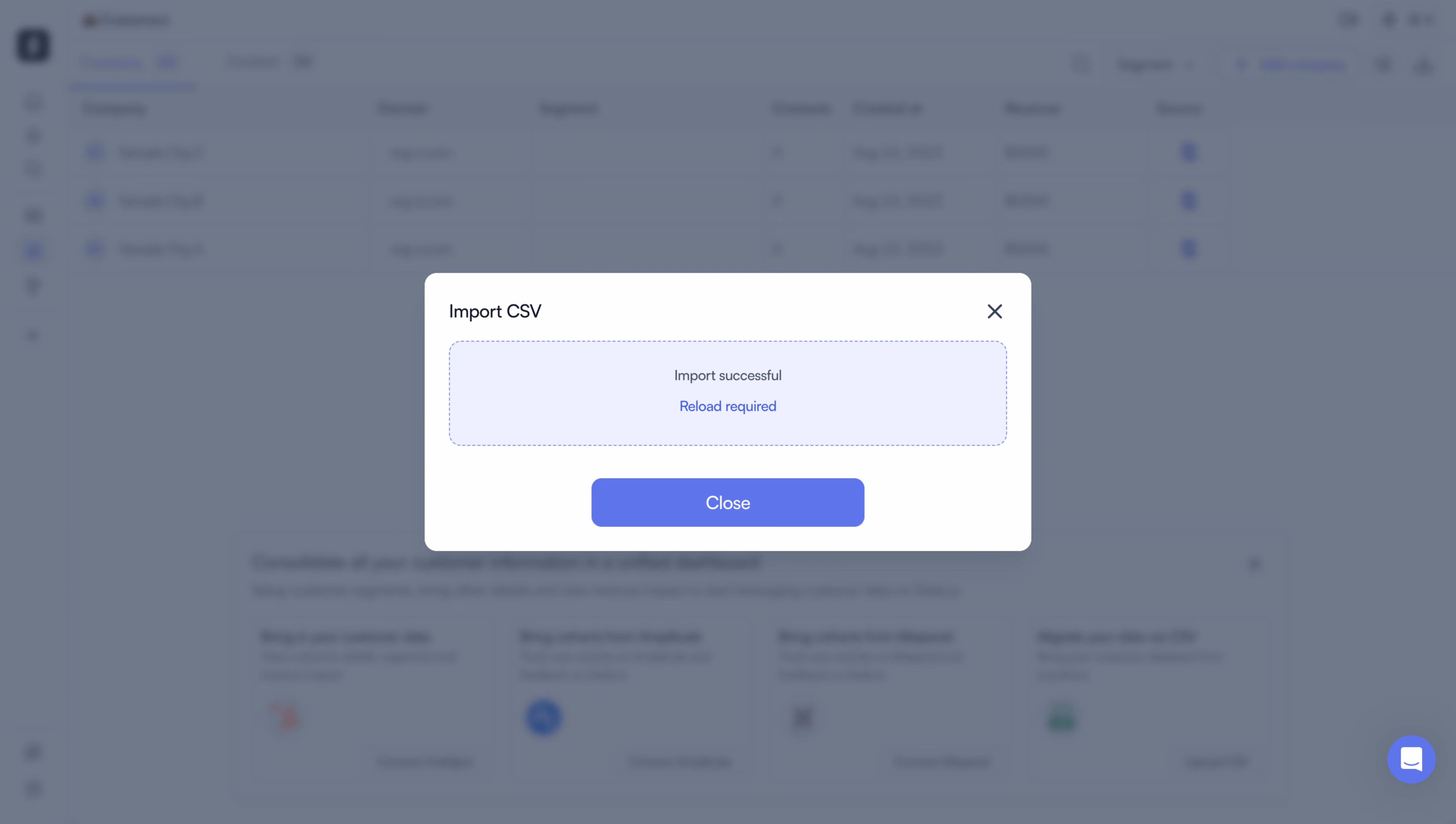 Zeda.io Import Contact CSV