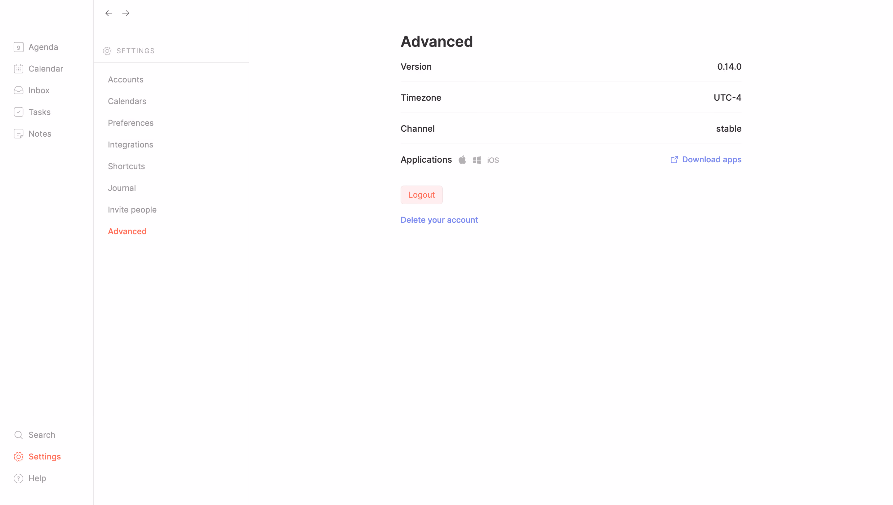 Routine Advanced Settings