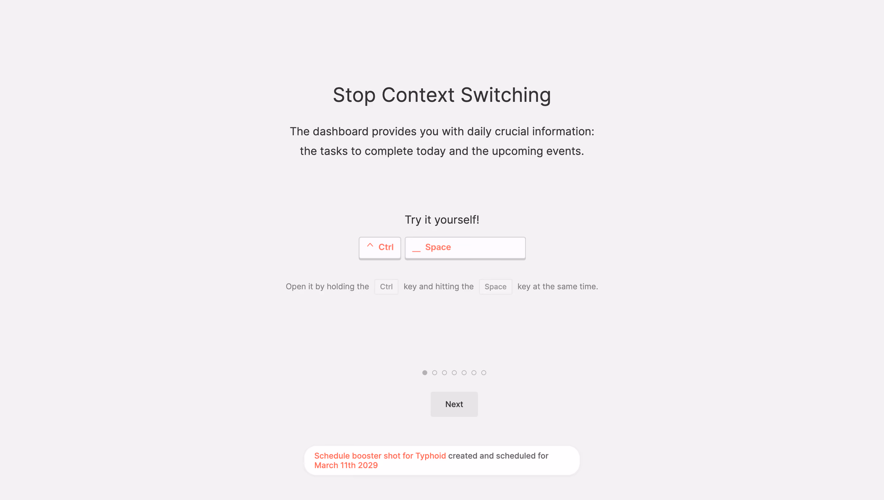 Routine User Onboarding