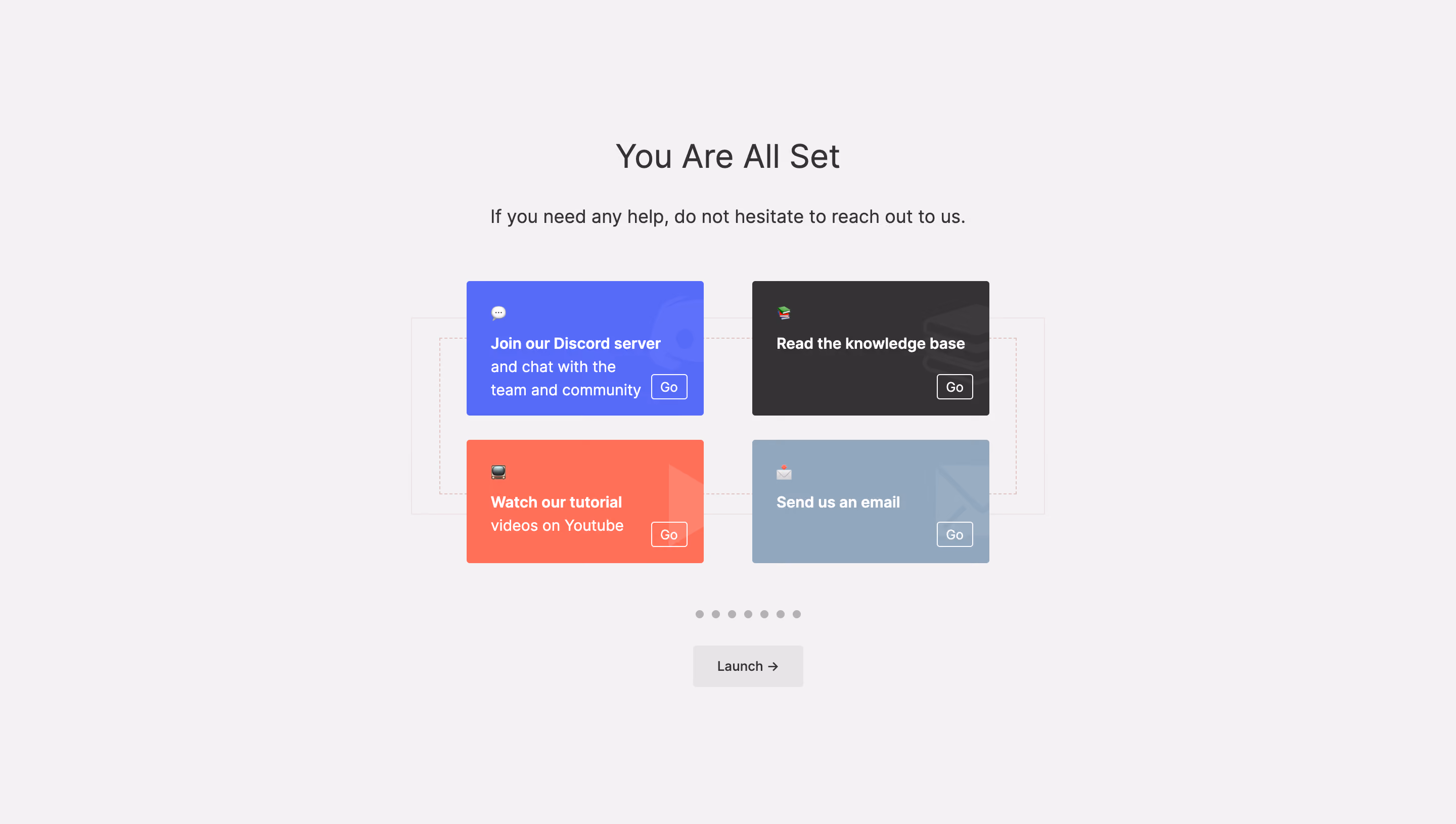 Routine User Onboarding