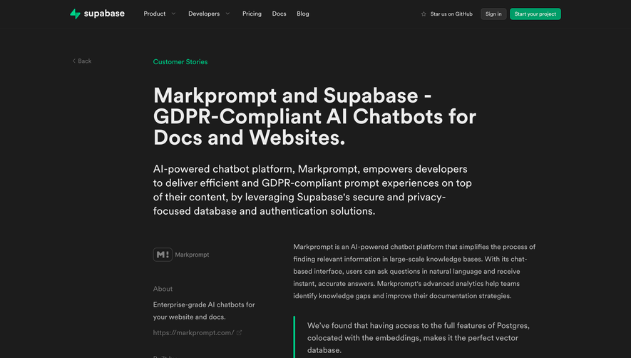 Supabase Customer Stories