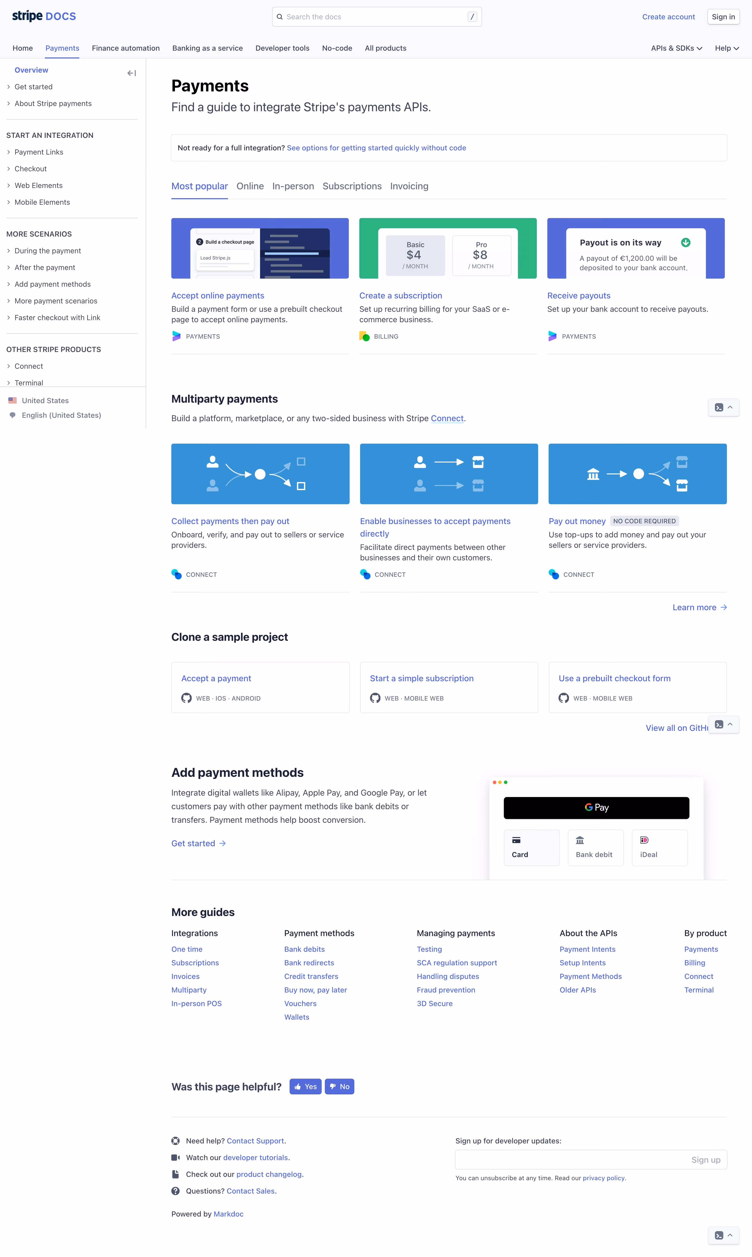 Stripe Documentation