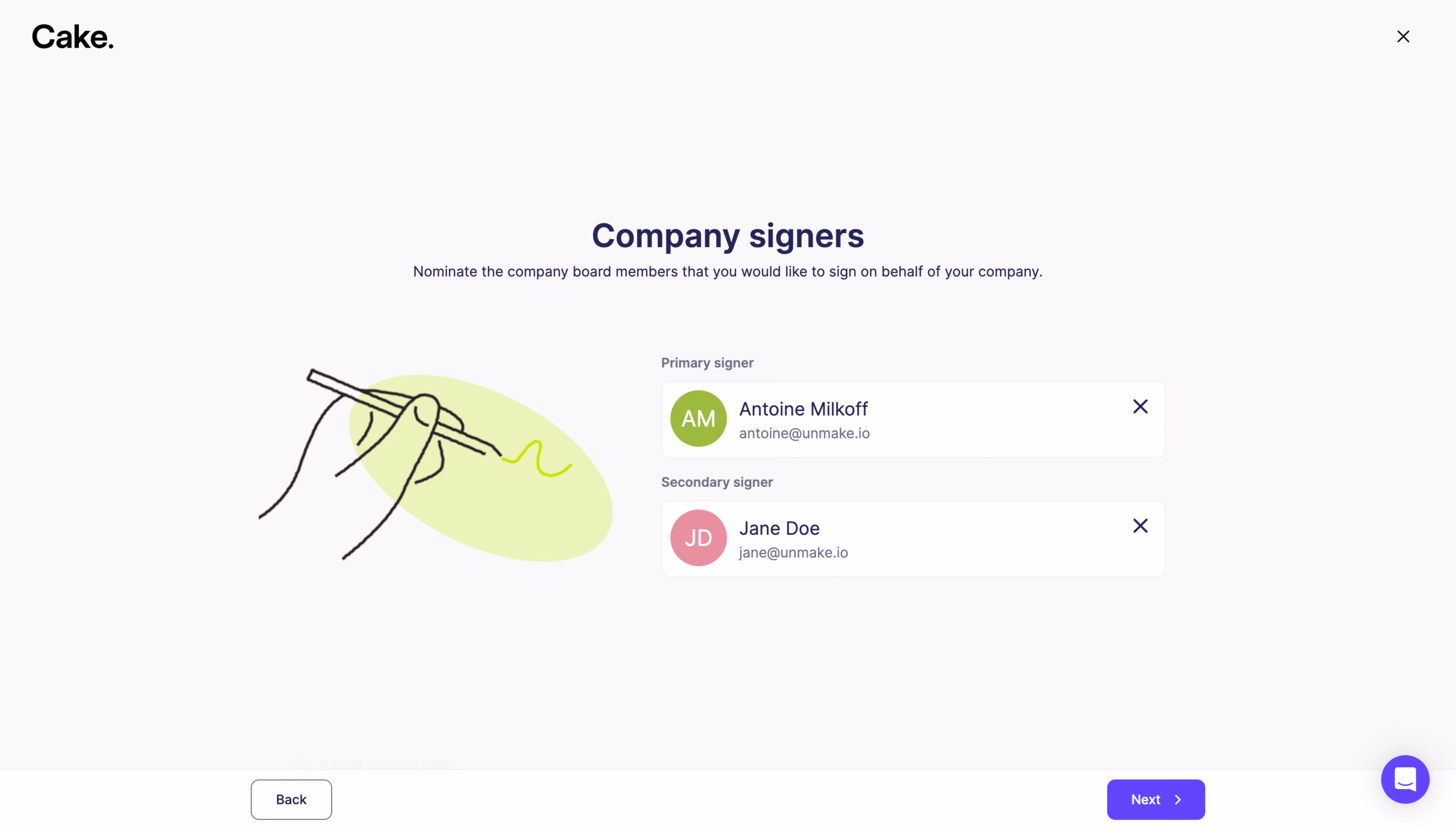 Cake Equity Create A Raise
