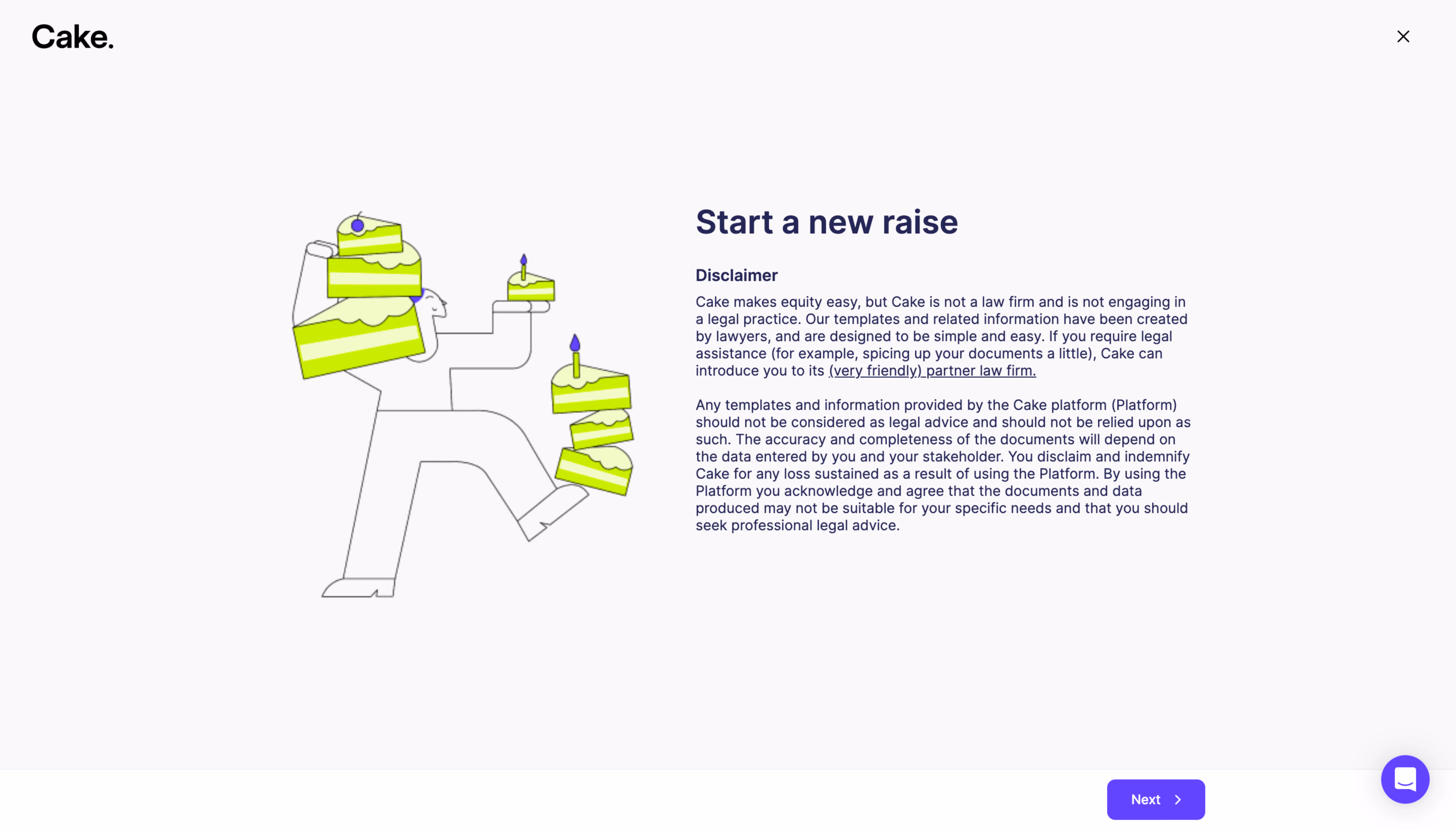 Cake Equity Create A Raise