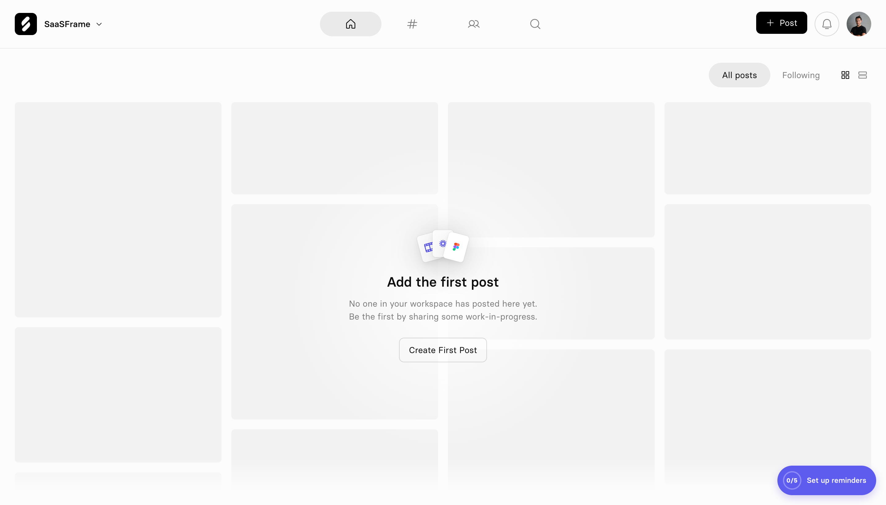 Current Welcome Screen