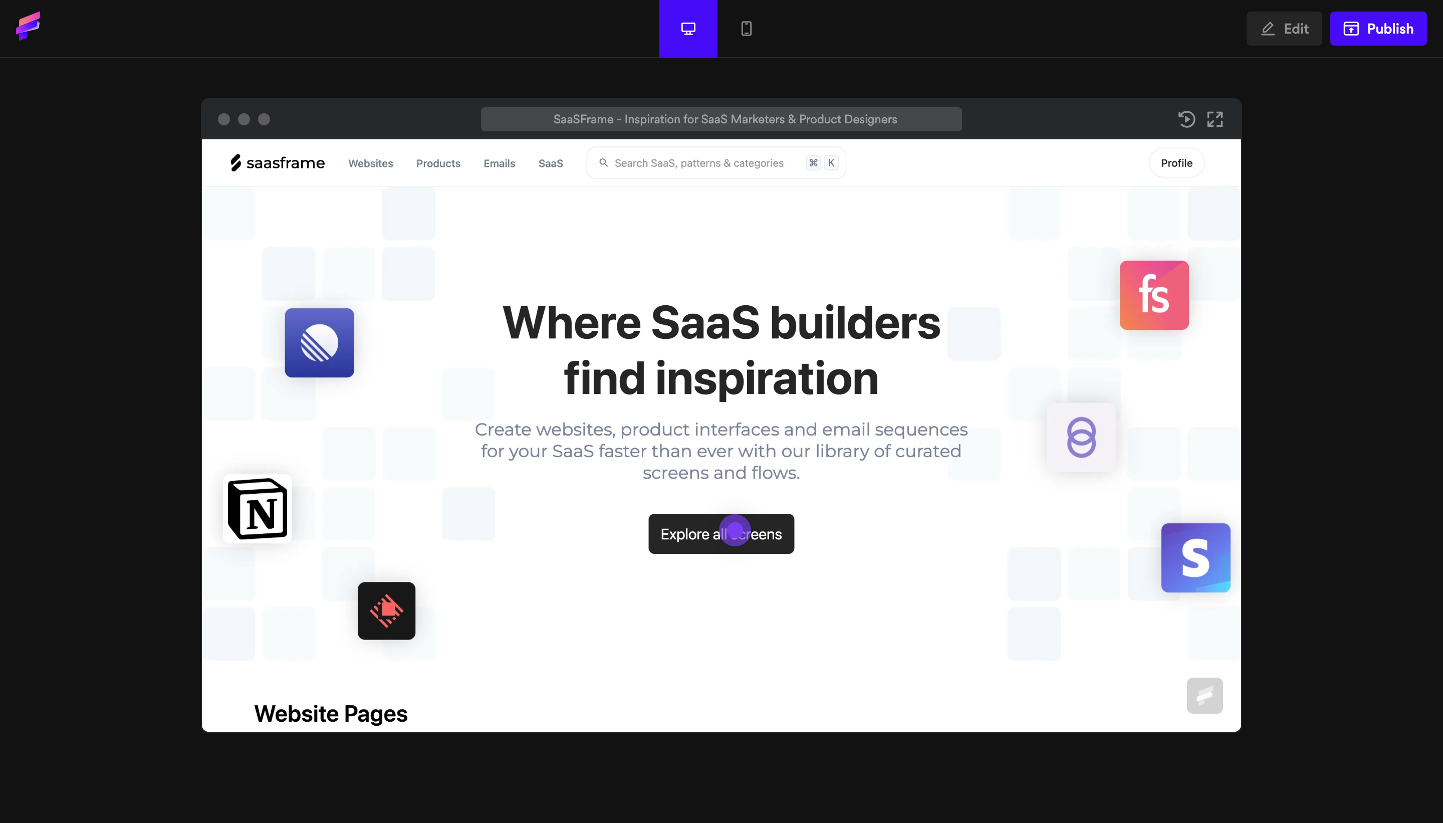 Folio Create A Demo