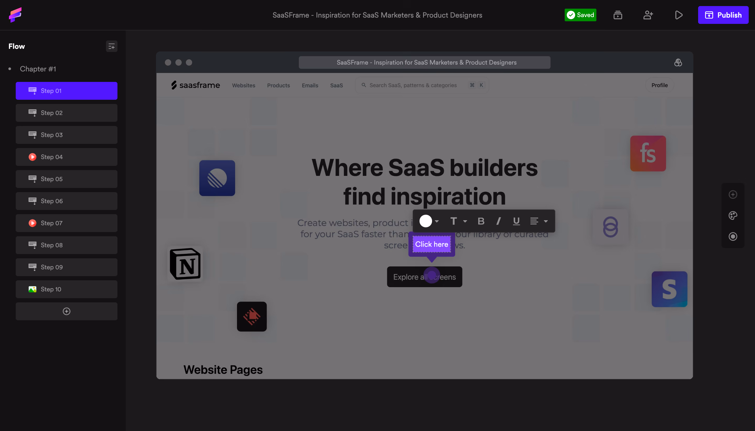Folio Edit A Demo