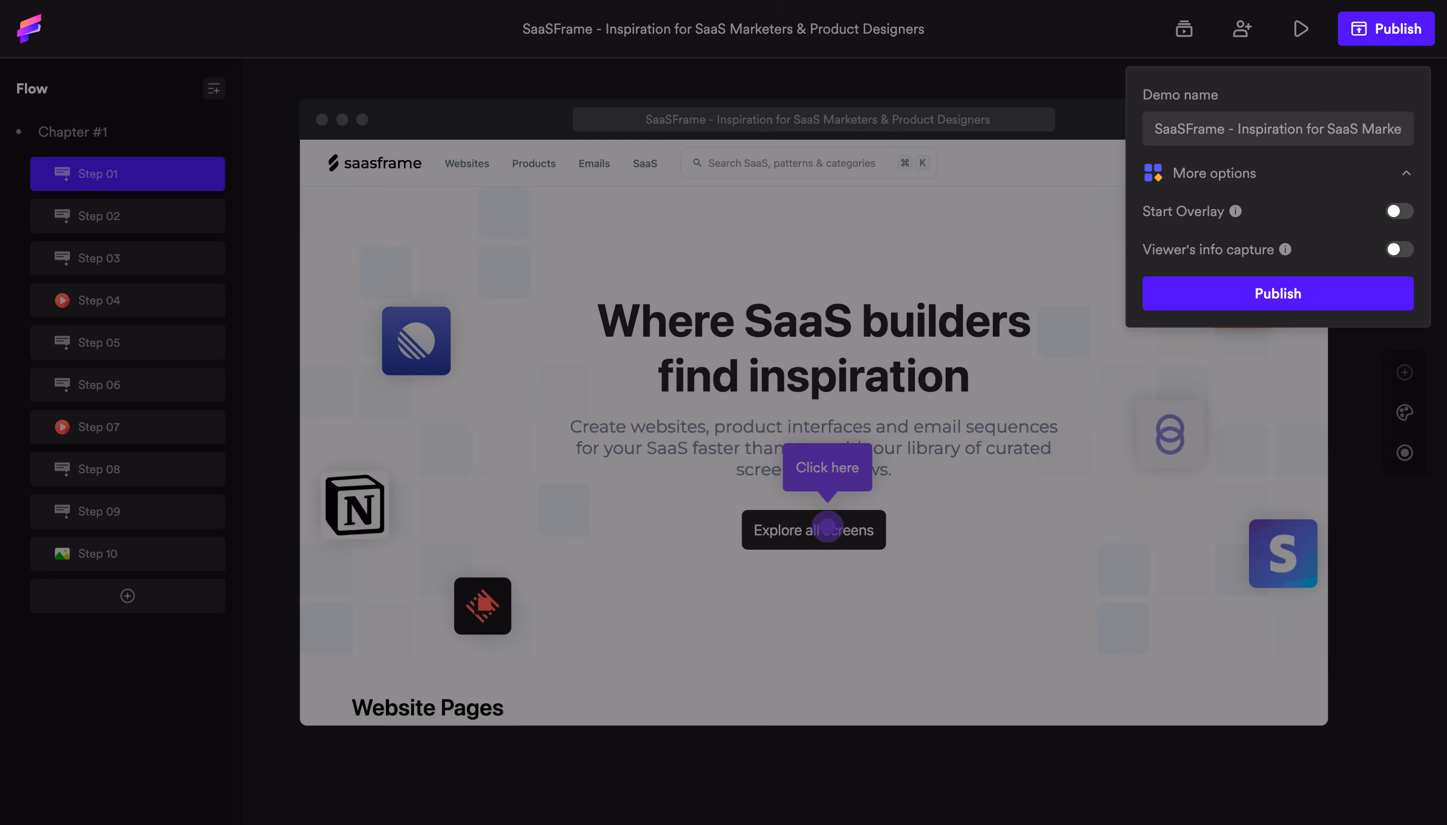 Folio Publish Demo