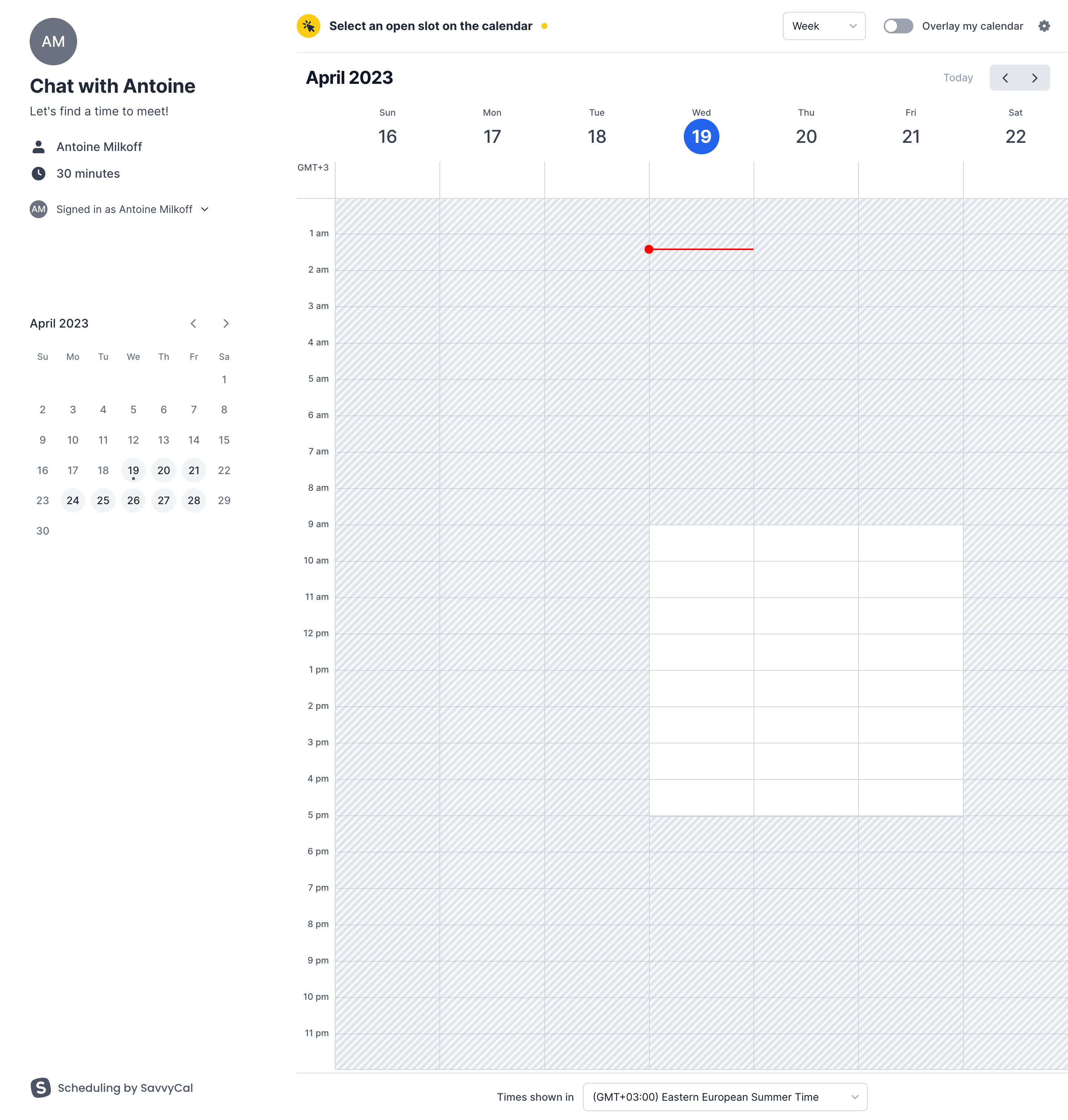 SavvyCal User Onboarding