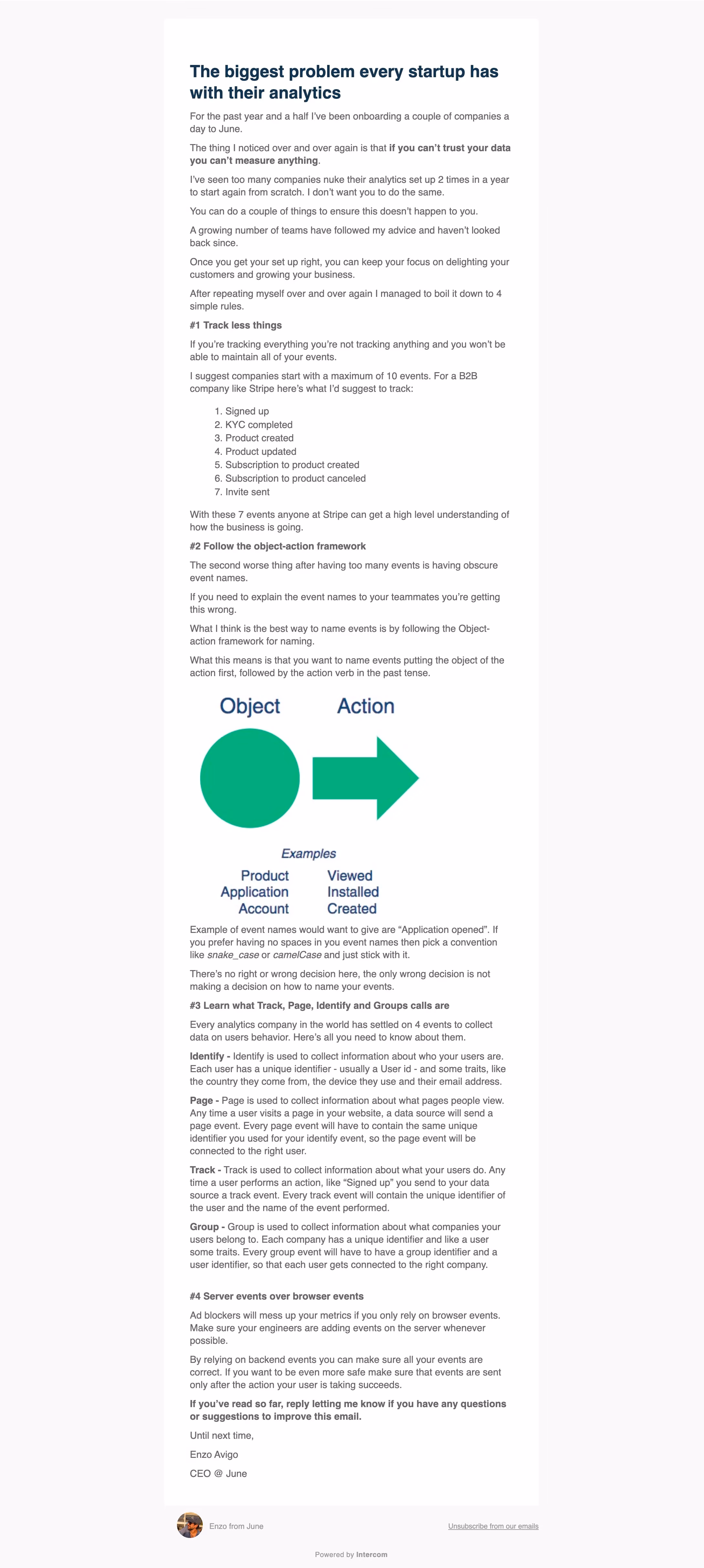 June Onboarding Email