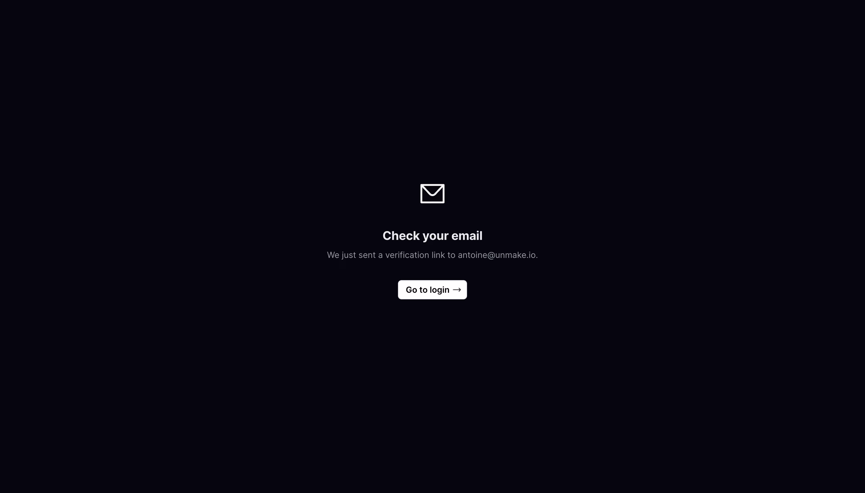 Resend Verification
