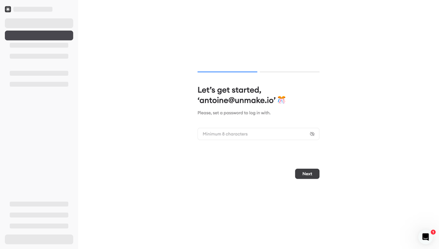Dokably Account Setup