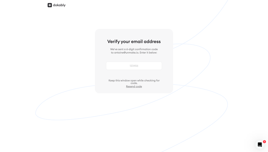 Dokably Verification