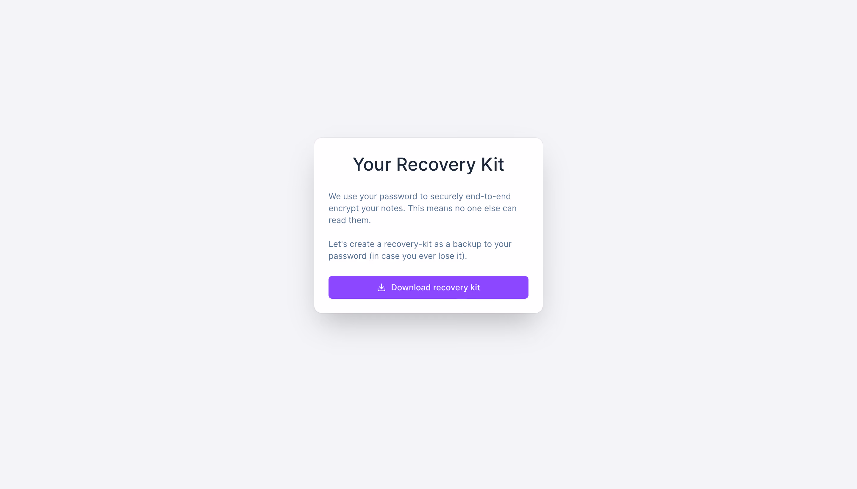 Reflect Account Setup