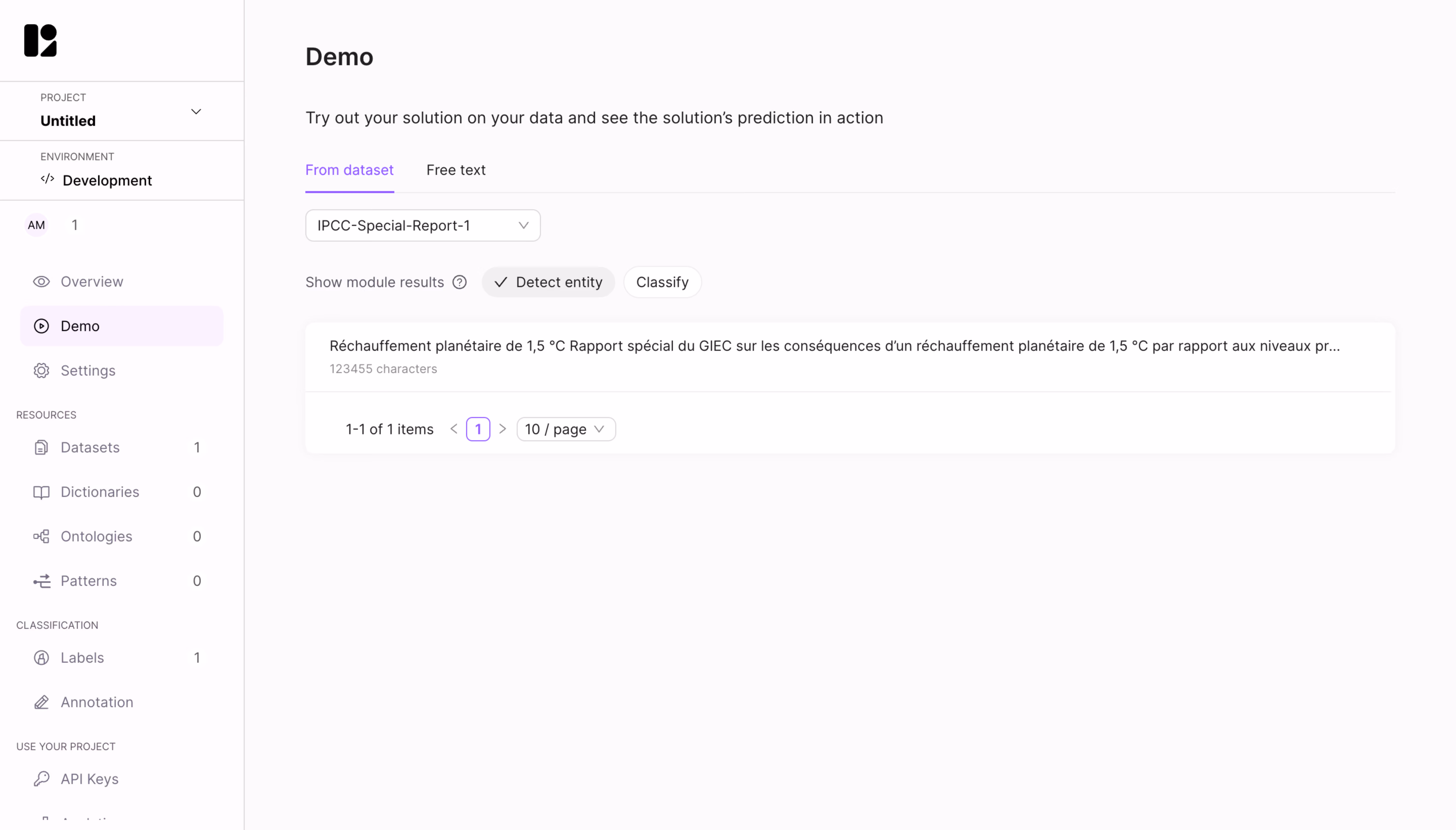 Lettria Project Demo