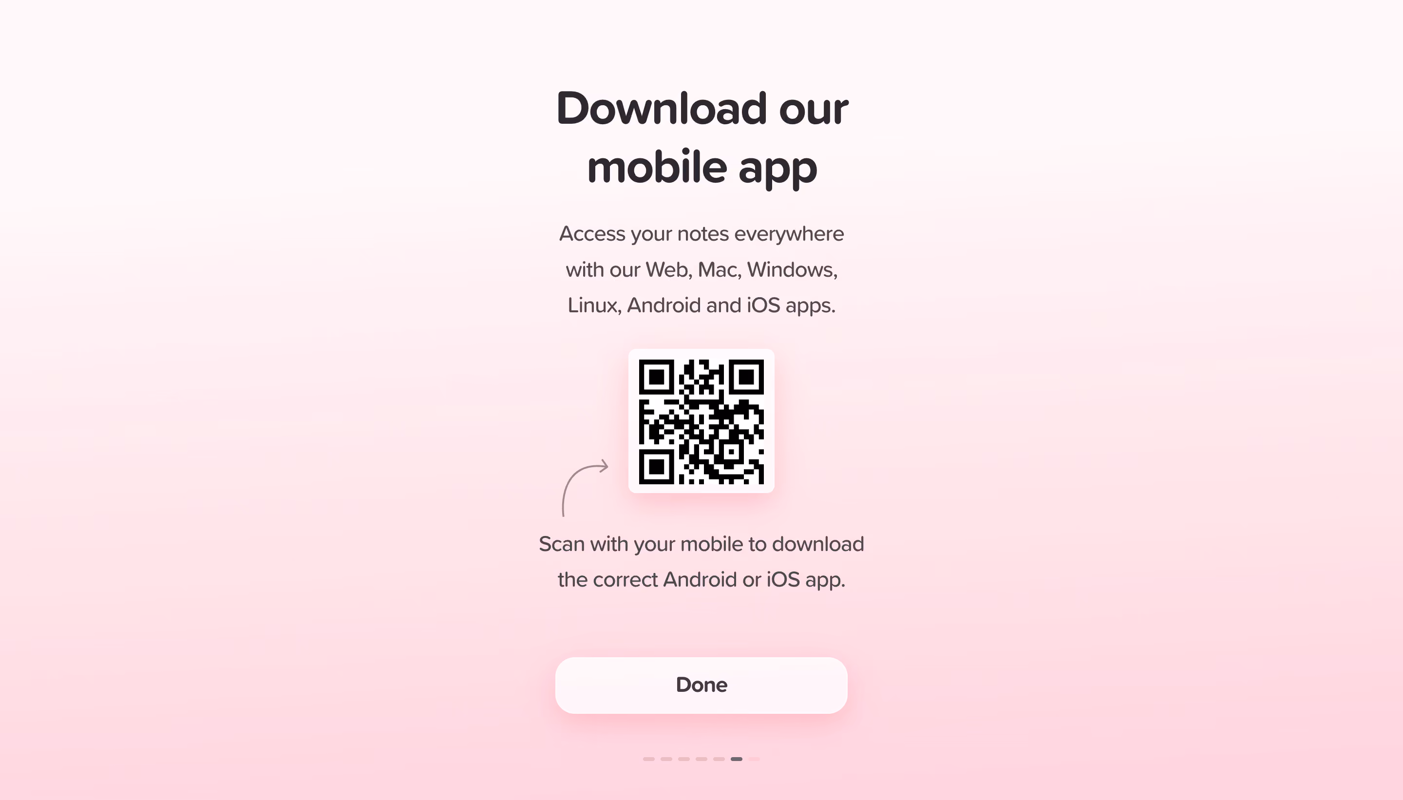 Supernotes User Onboarding