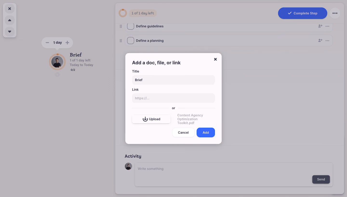 Logbook Add A File