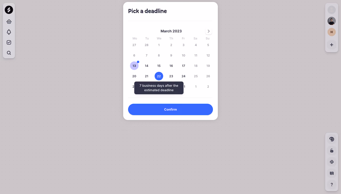 Logbook Pick A Deadline