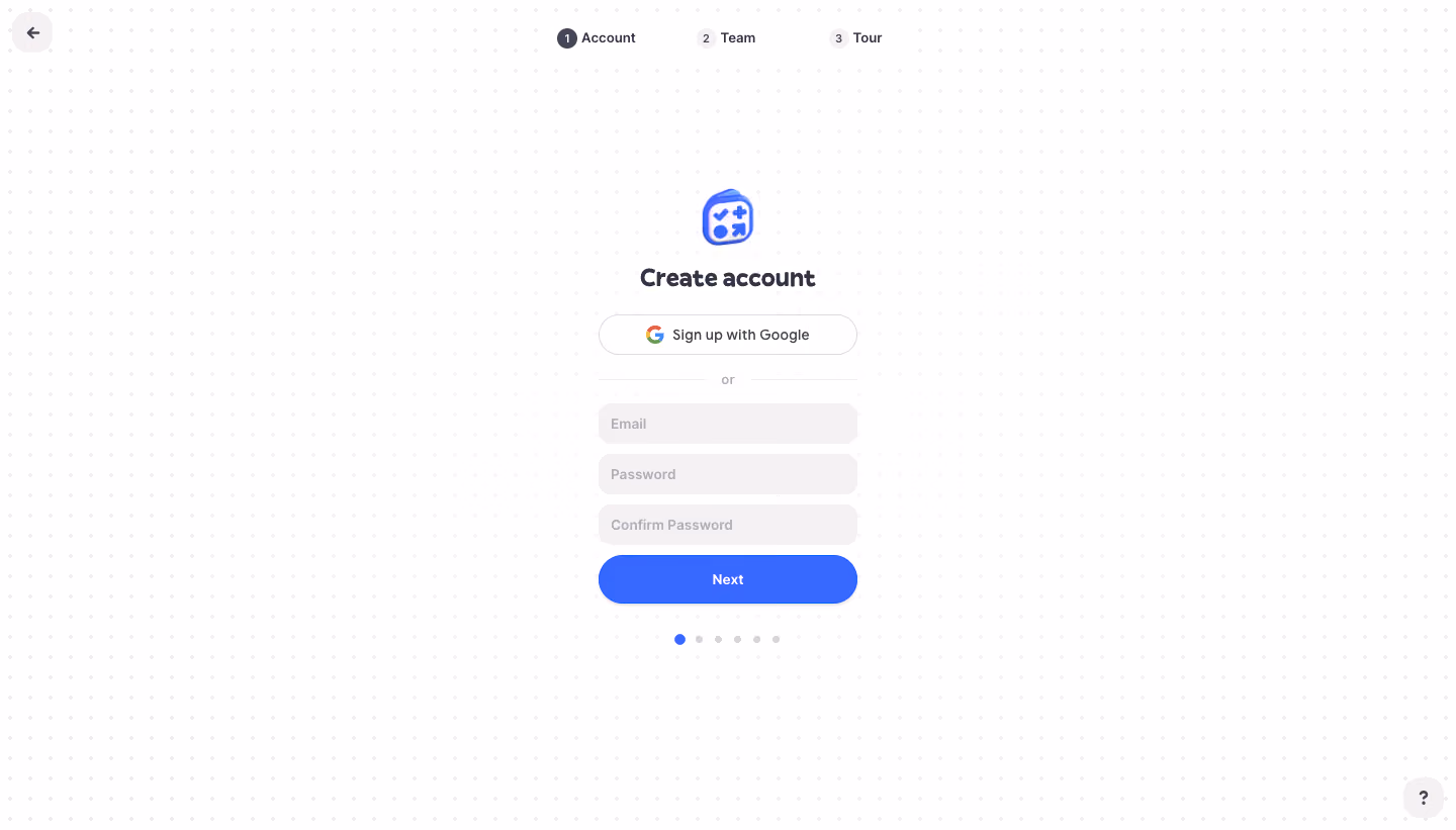 Logbook Signup