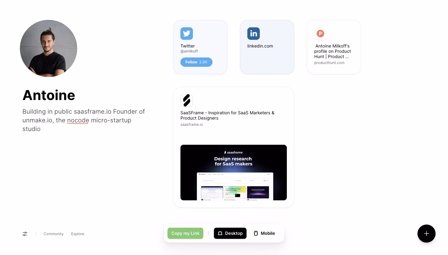 Bento Dashboard
