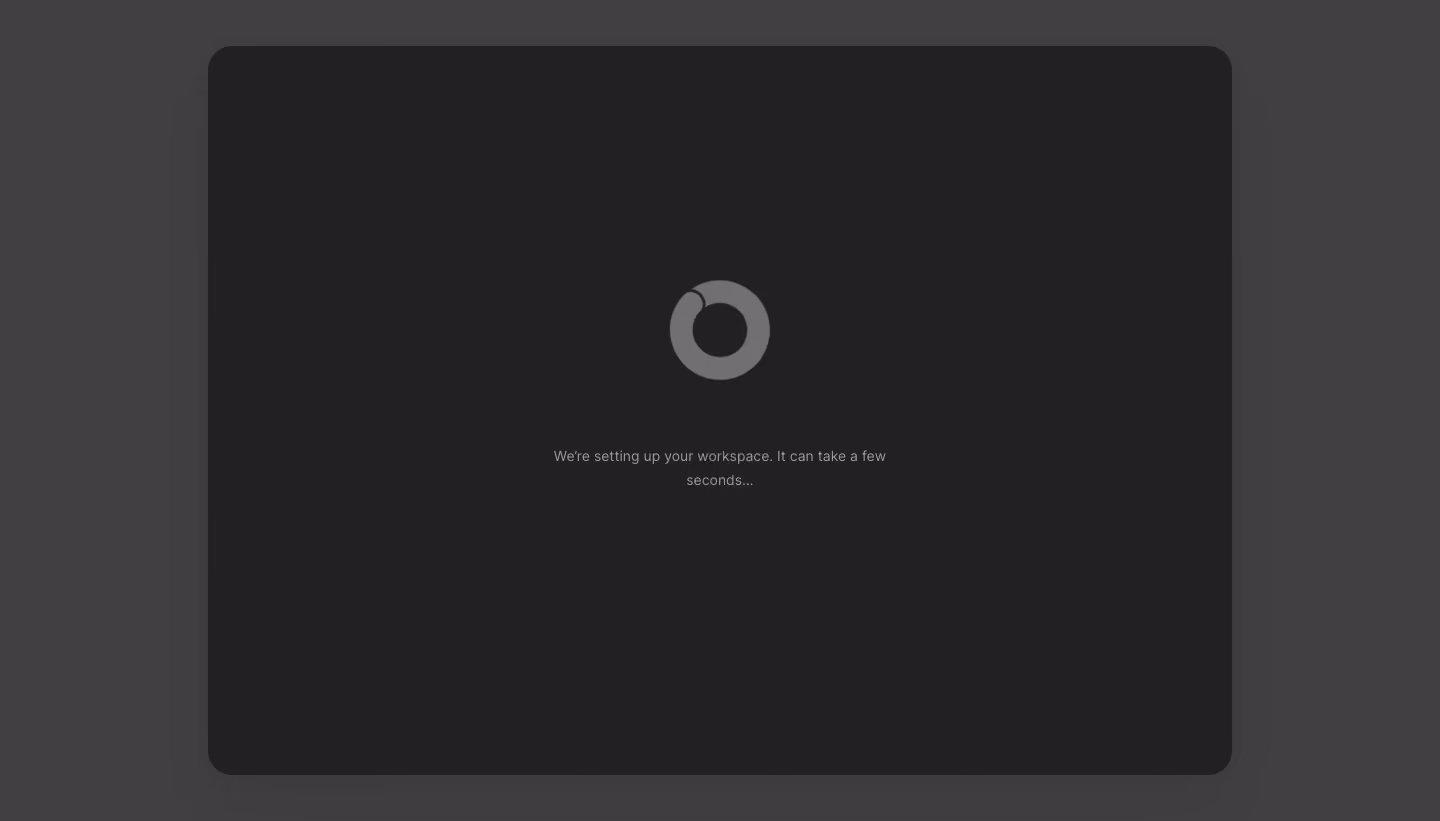 Cycle Loading Screen