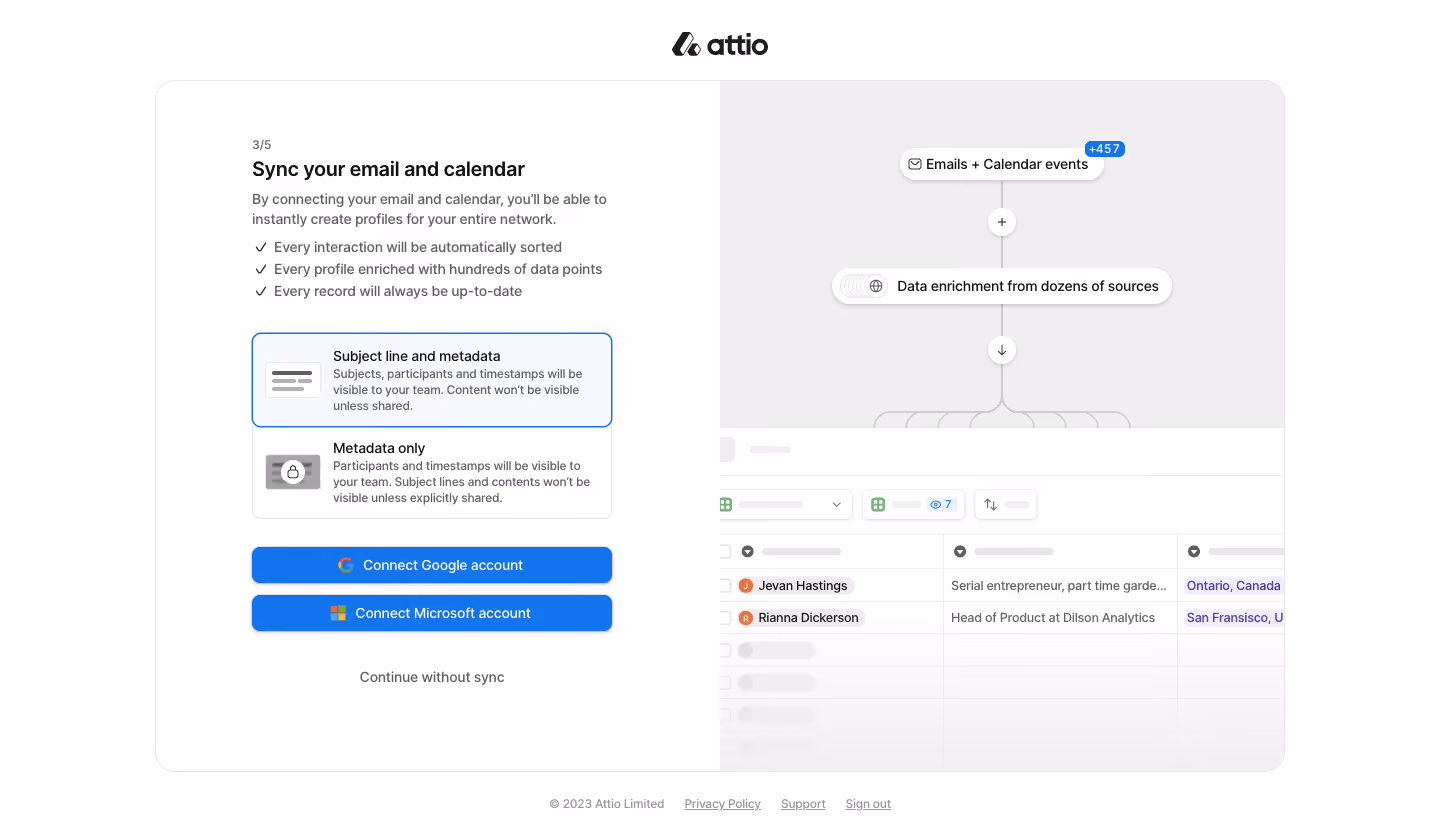 Attio Sync Email And Calendar