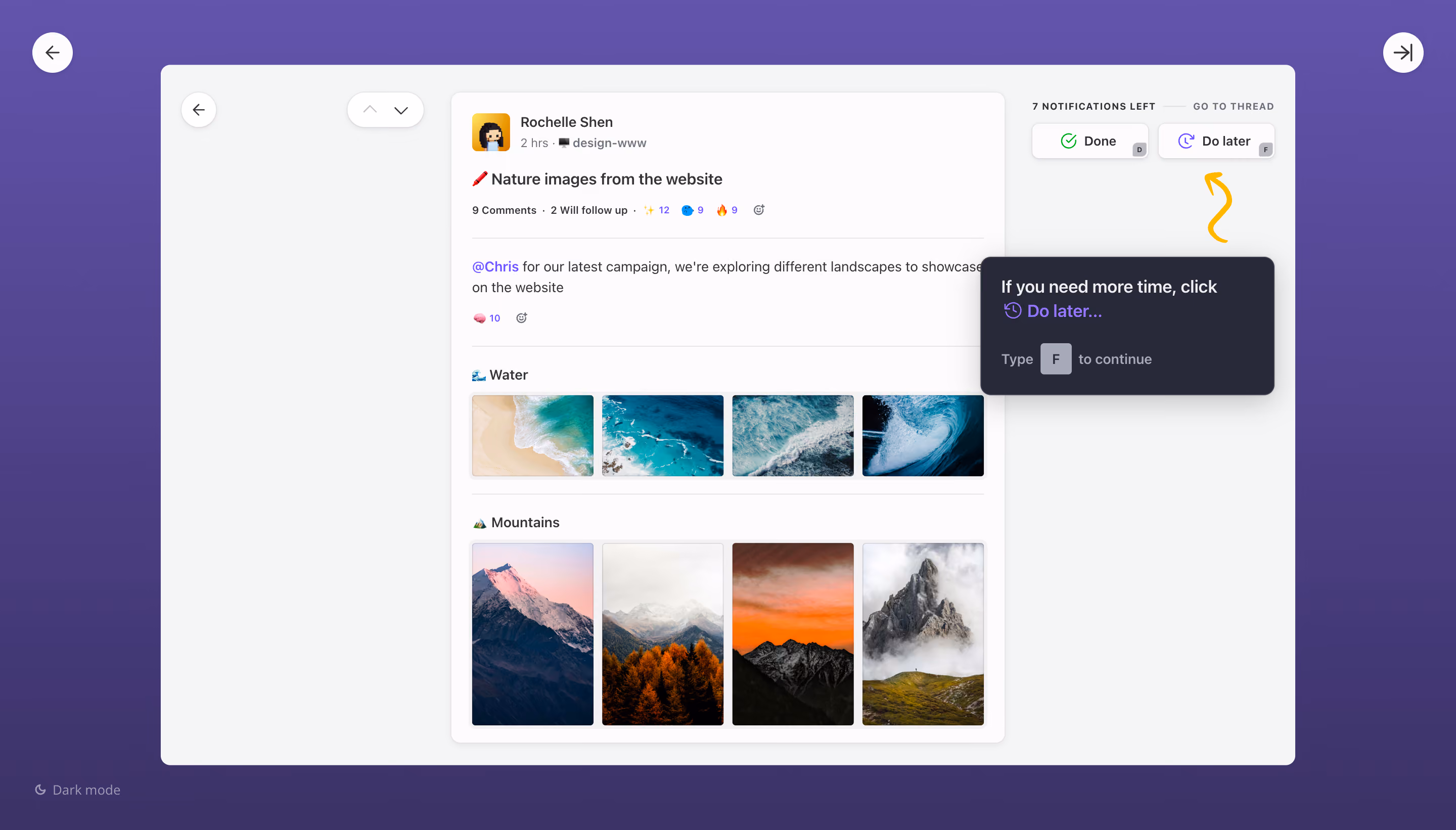 Threads Product Tour