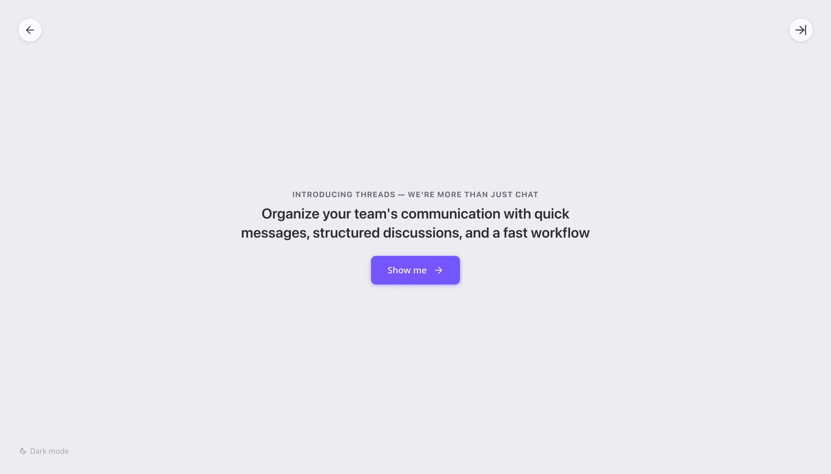 Threads Product Tour