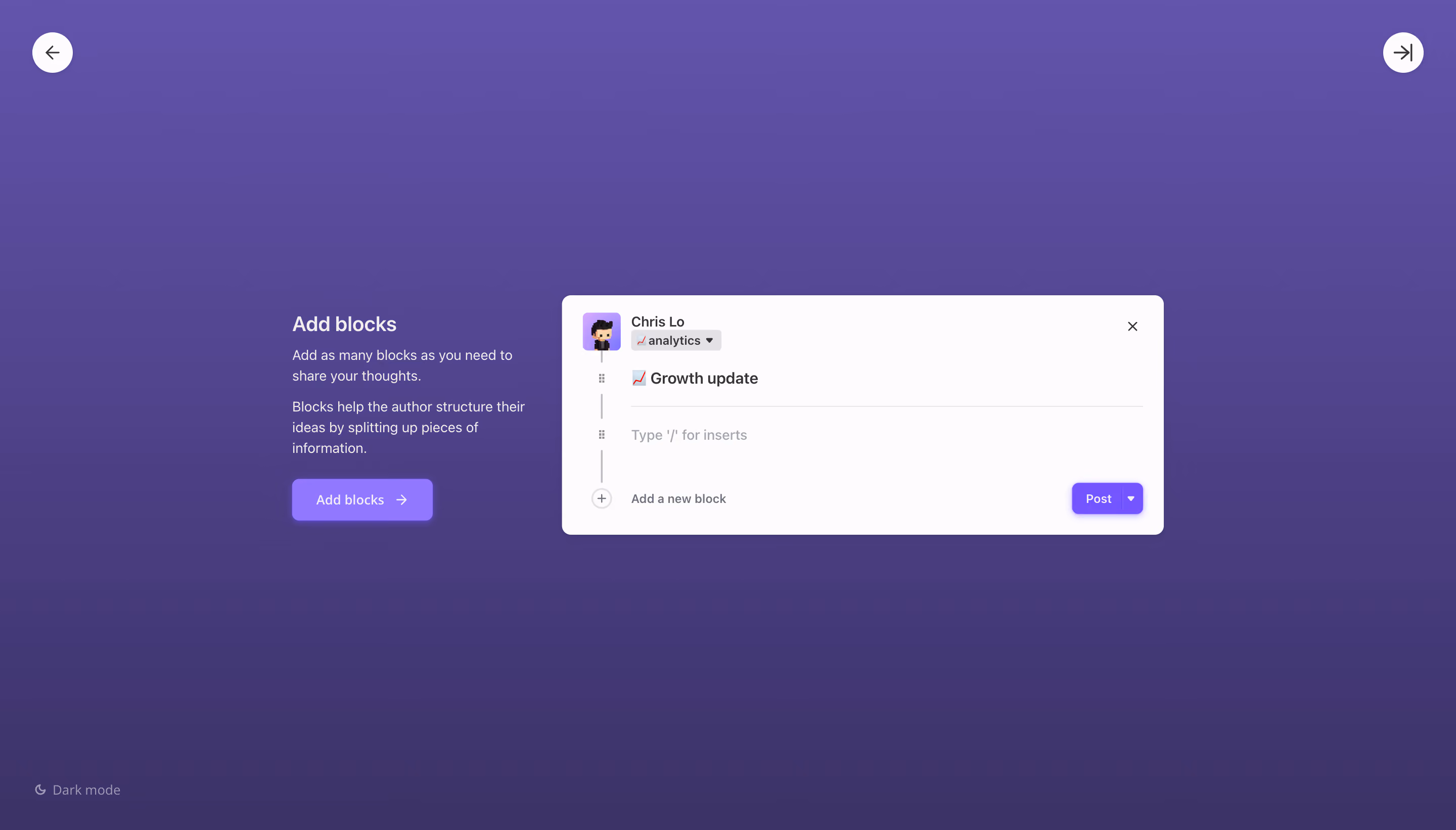 Threads Product Tour
