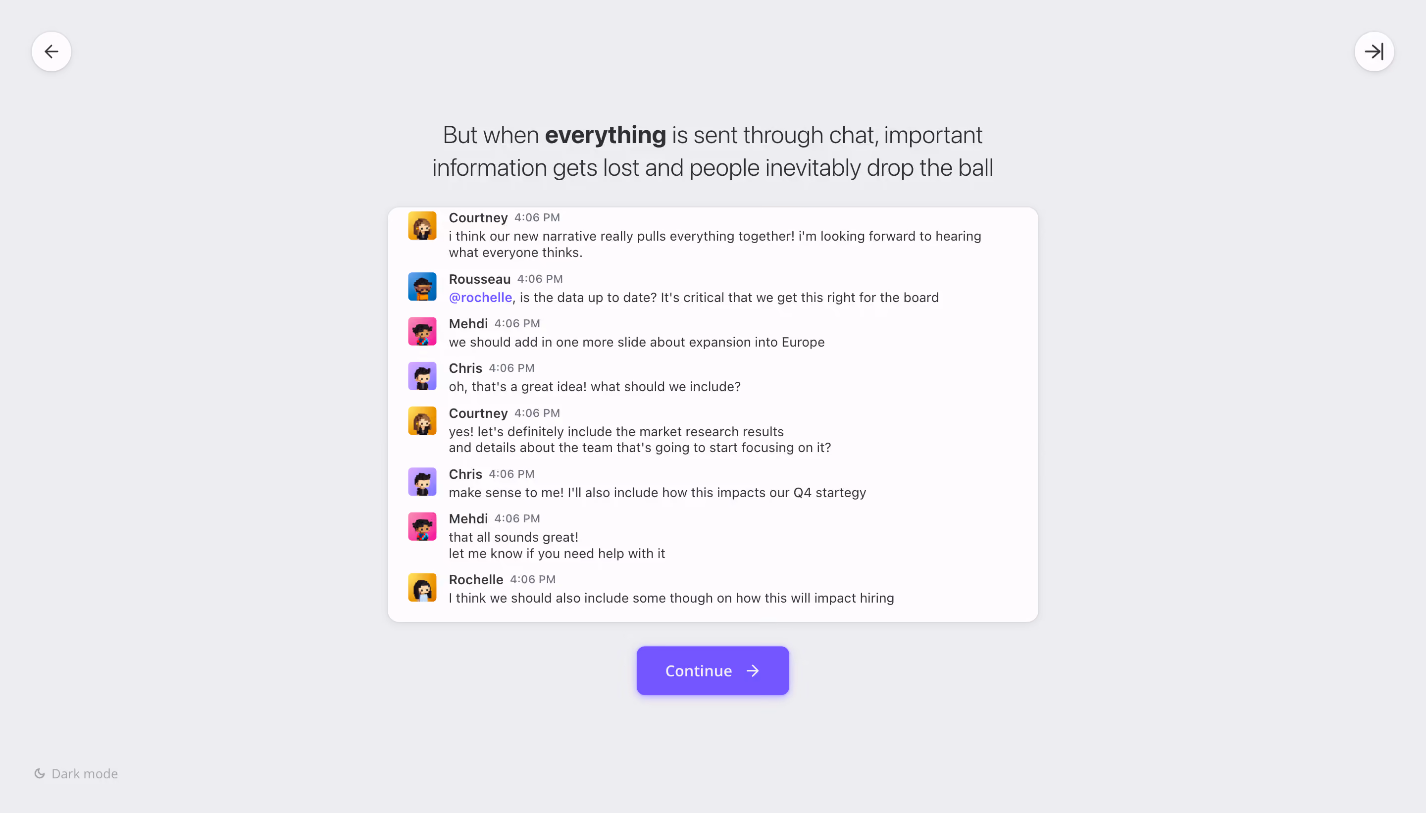Threads Product Tour