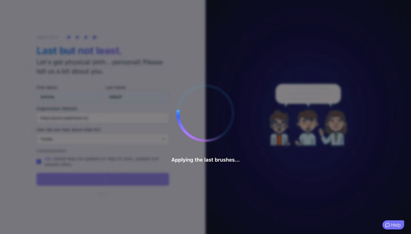 Help Kit Loading Screen