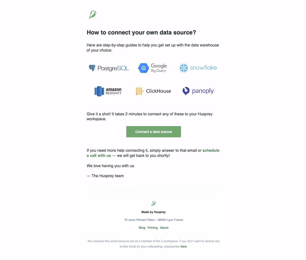 Huspray Activation Emails
