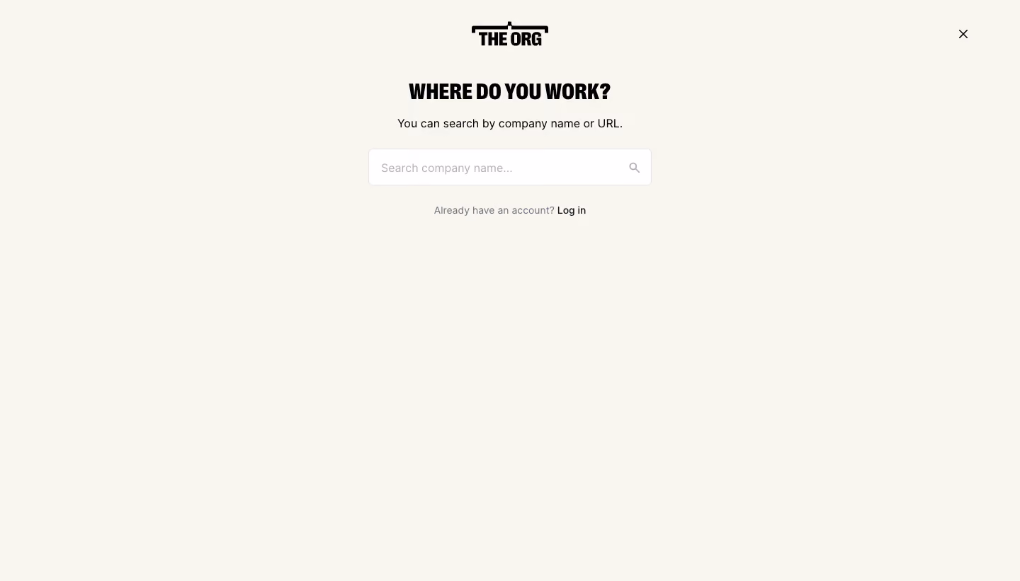 The Org Search Company