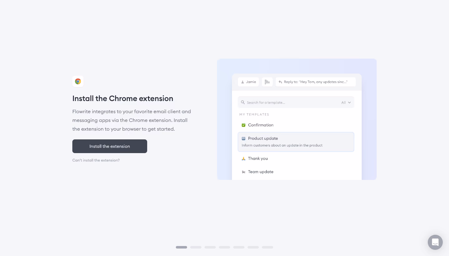 Flowrite Install Chrome Extension