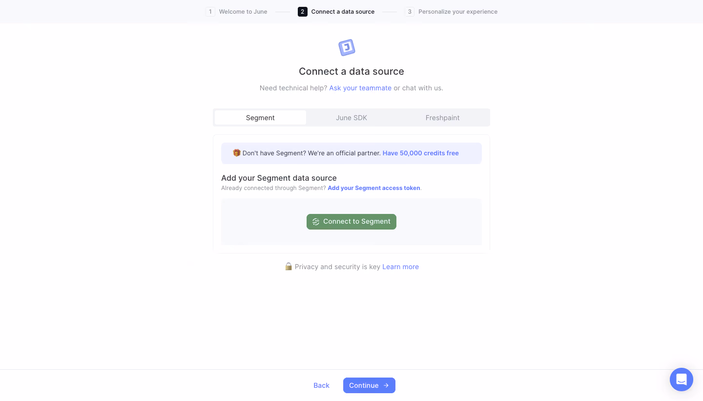 June Account Setup