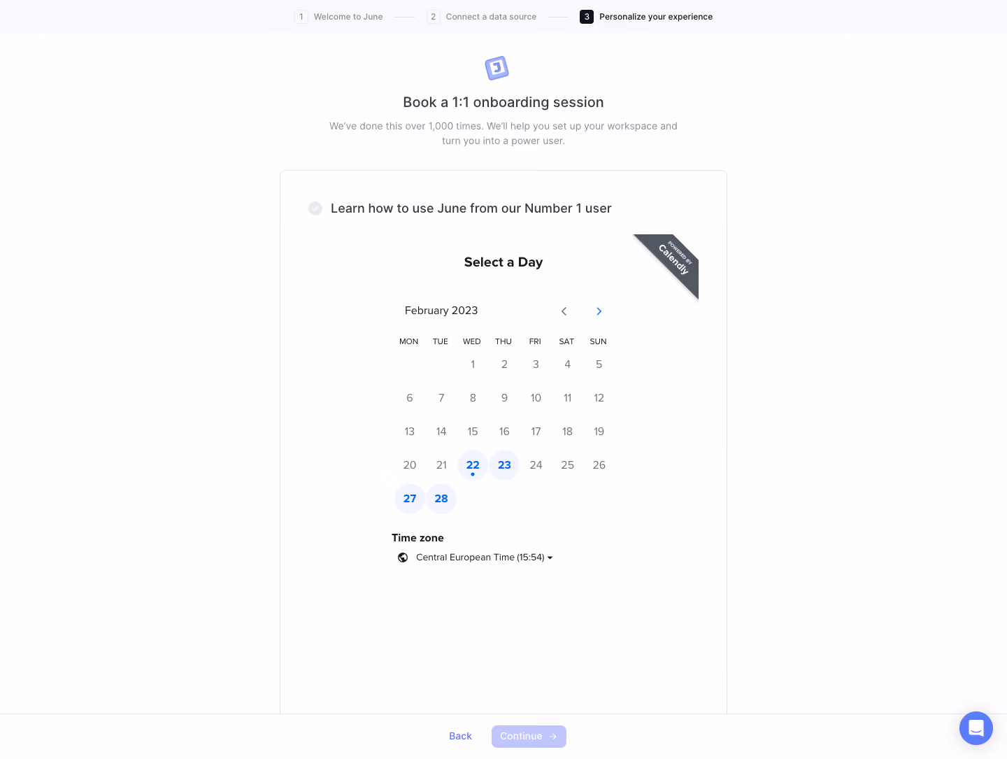 June User Onboarding