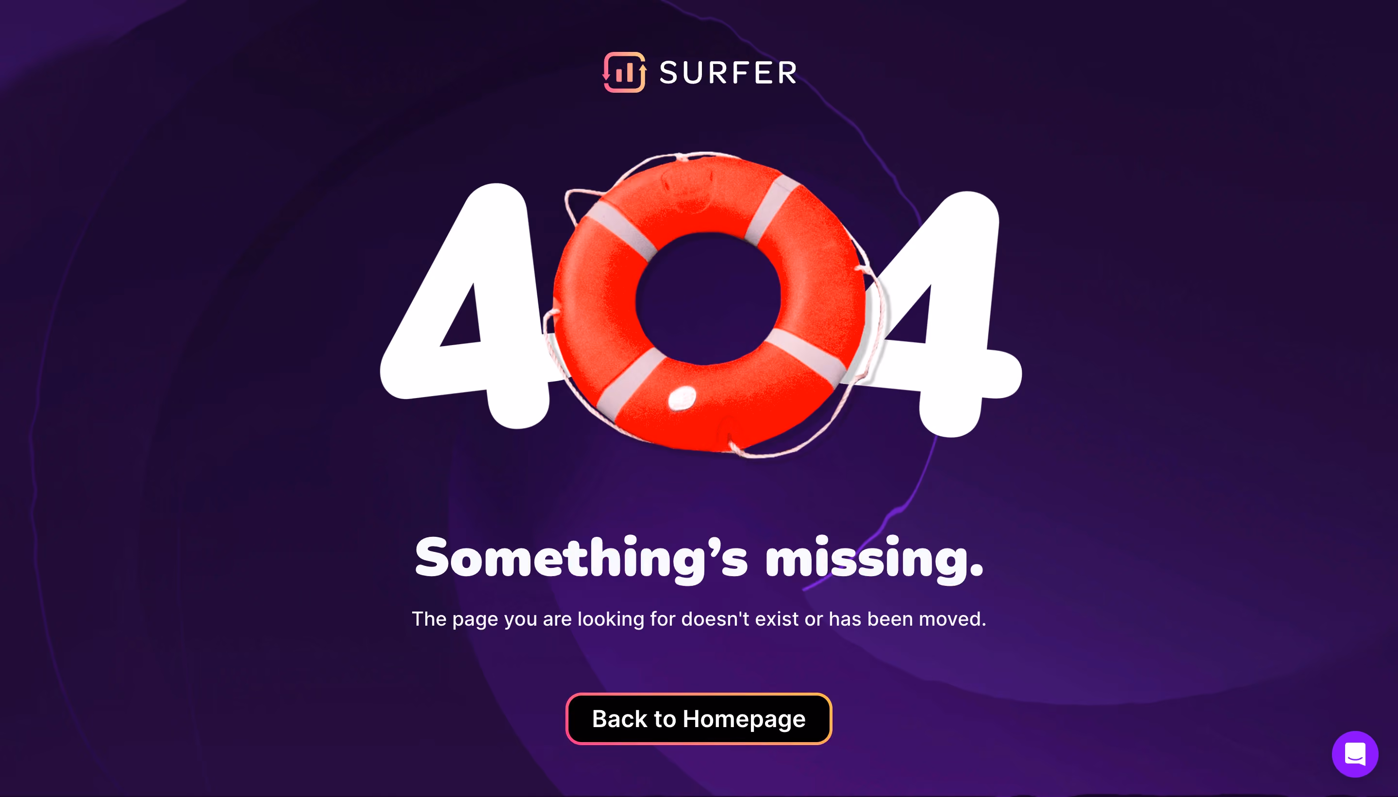 Surfer SEO 404 Page