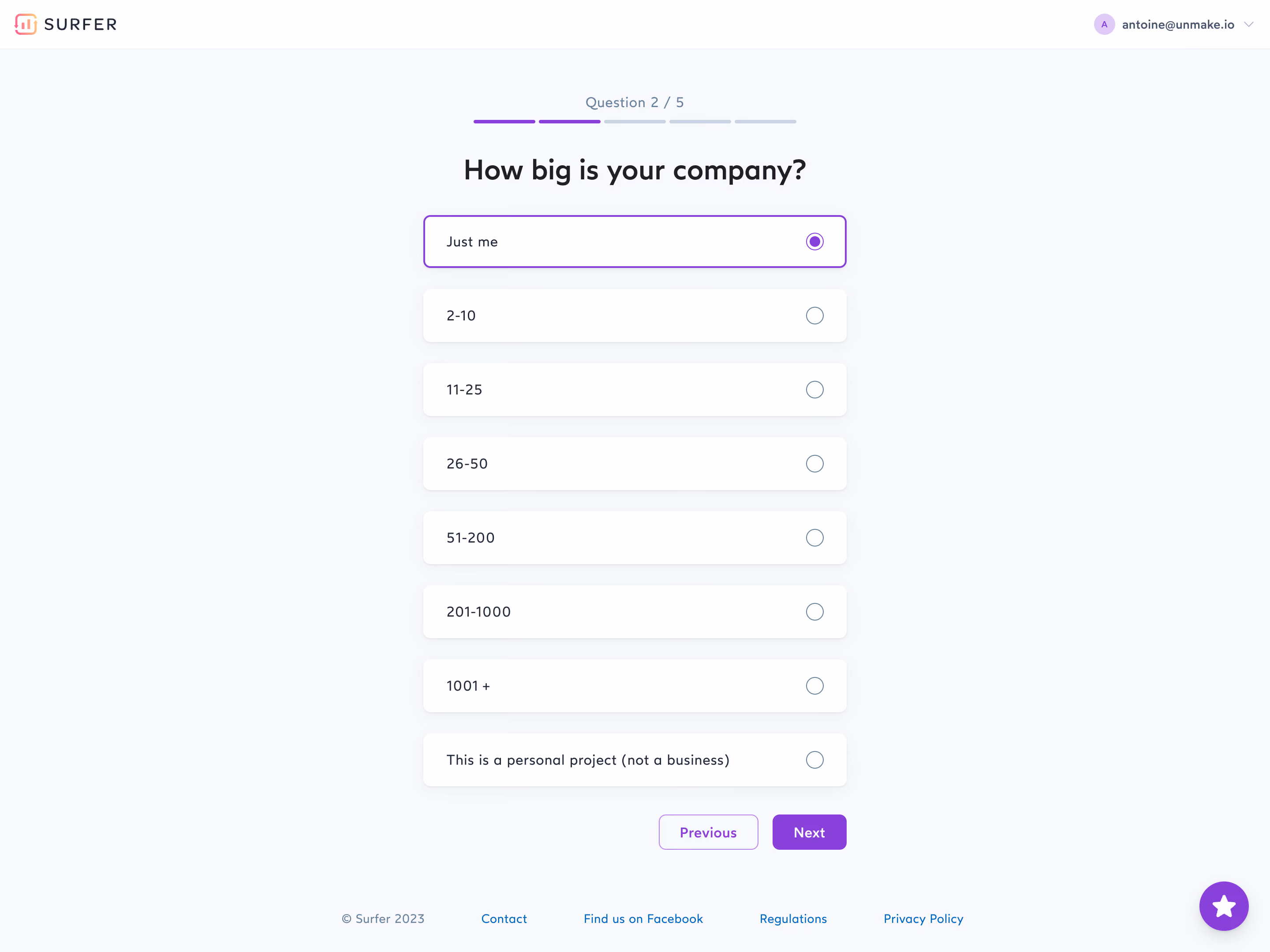 Surfer SEO Account Setup