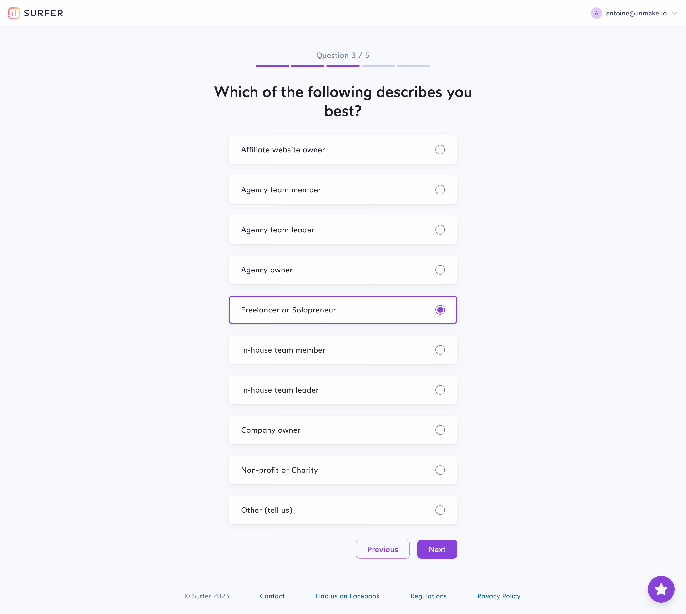 Surfer SEO Account Setup