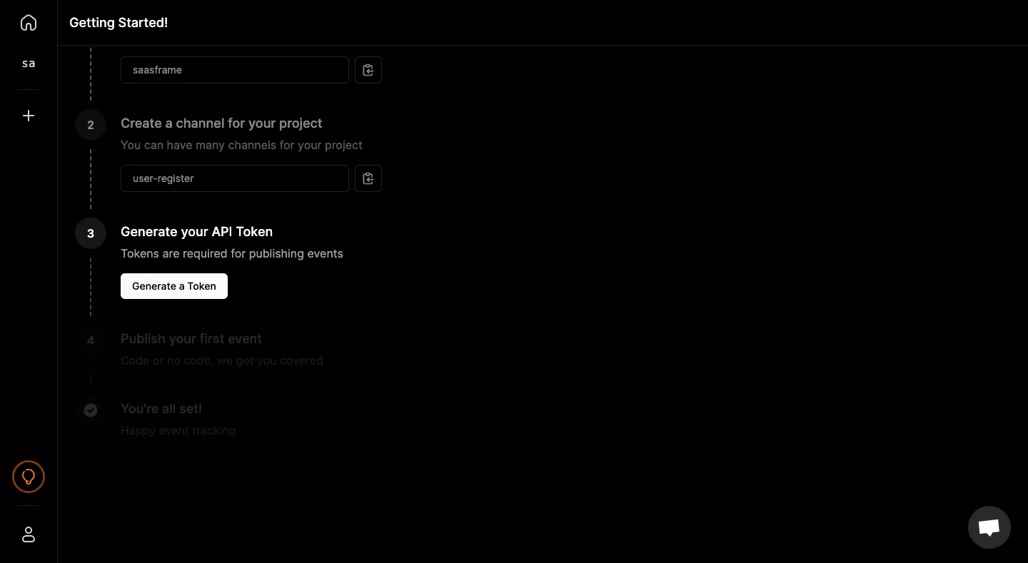 Logsnag User Onboarding