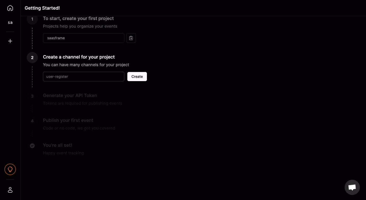 Logsnag User Onboarding