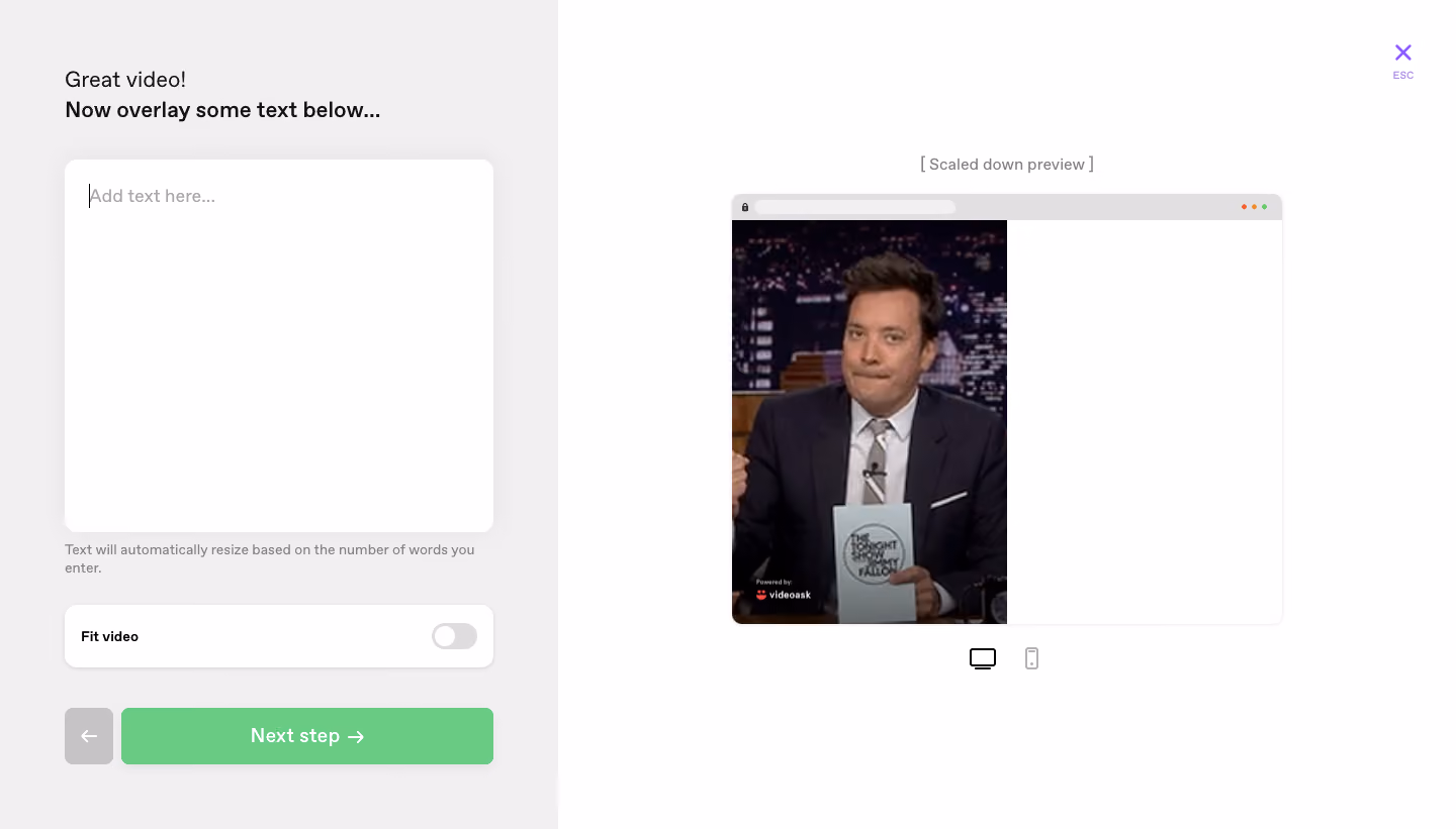 VideoAsk User Onboarding