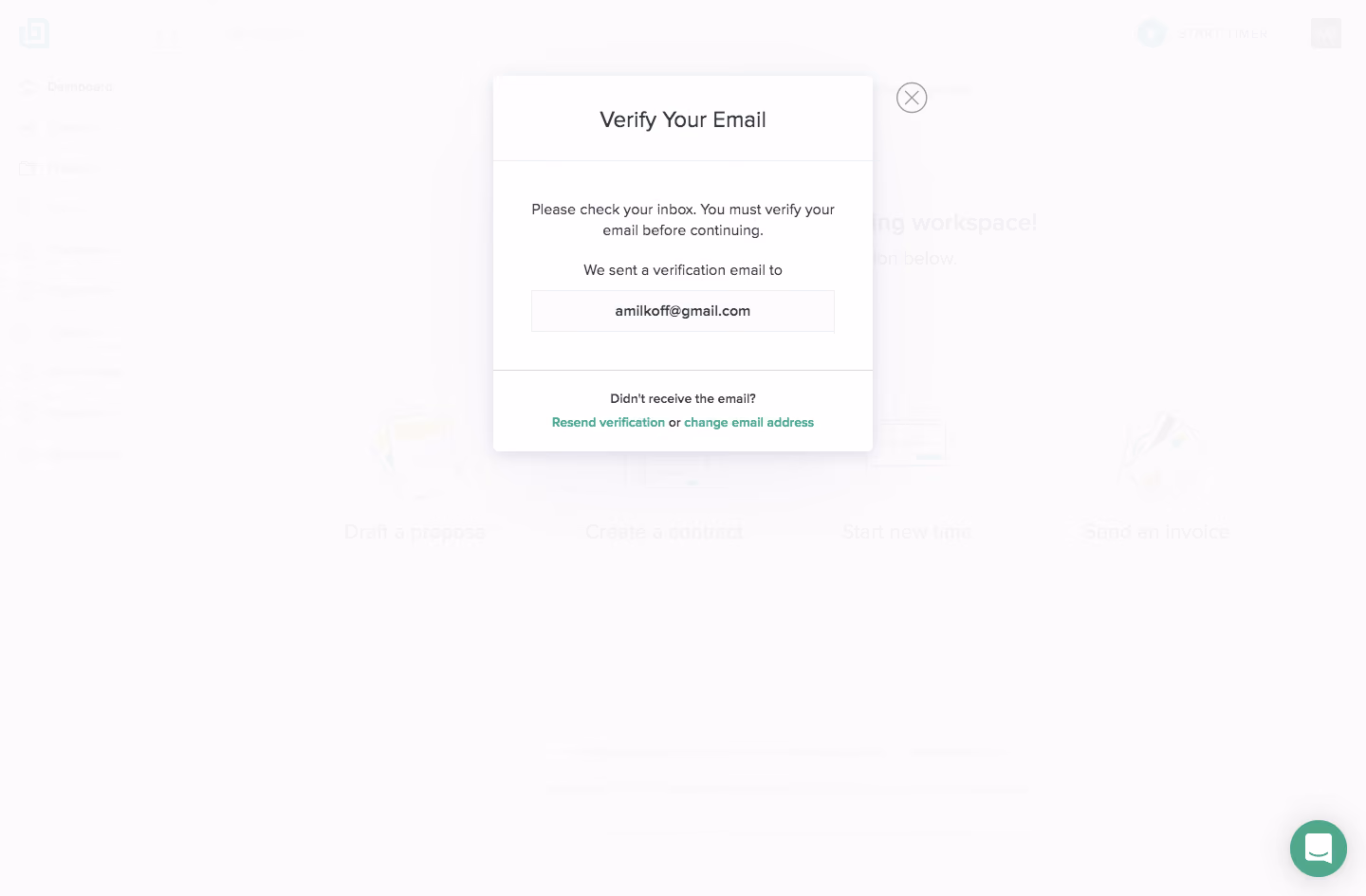 Bonsai Email Verification