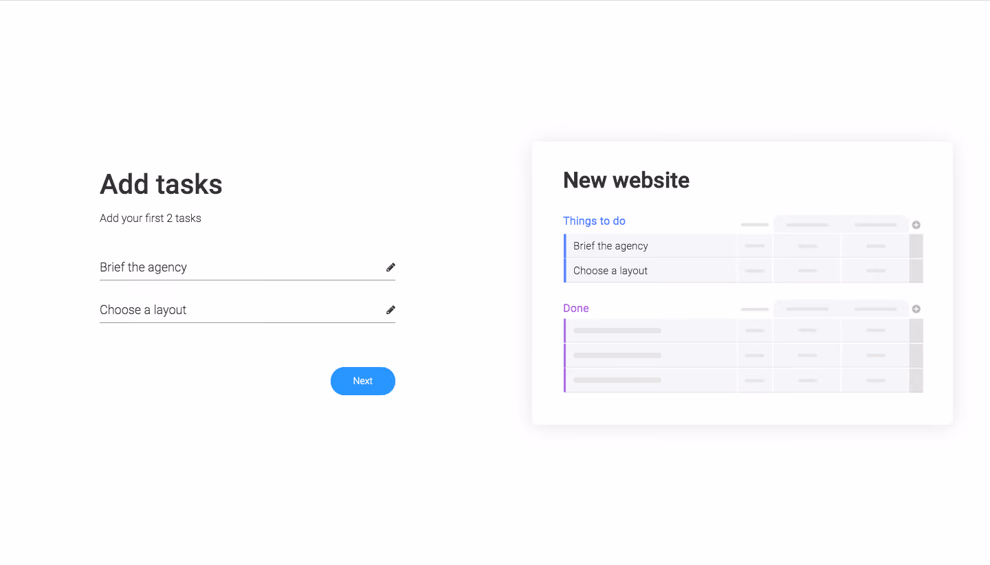 Monday User Onboarding