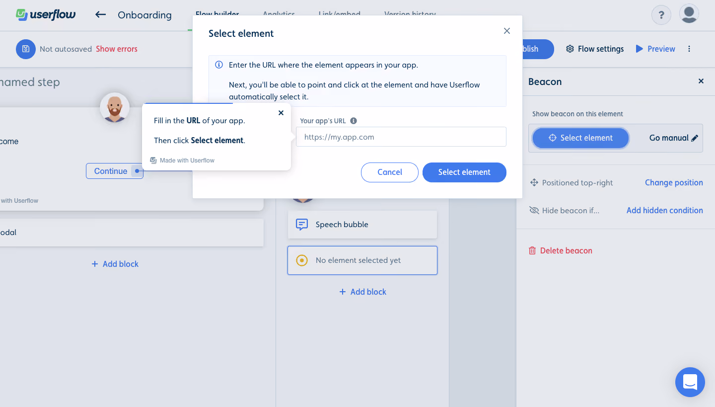 Userflow User Onboarding