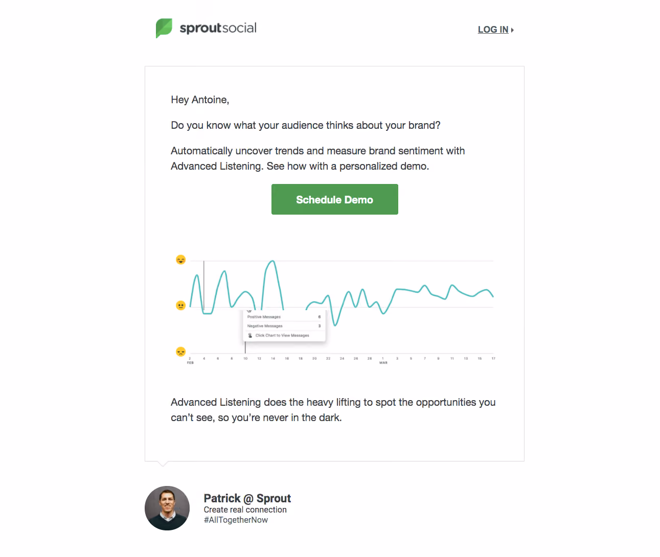 Sprout Social Onboarding Email Flow