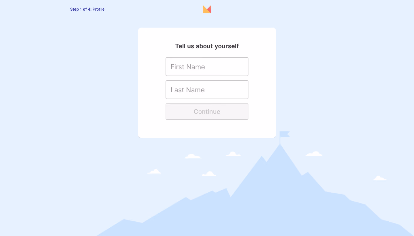 Matter Sign Up Flow
