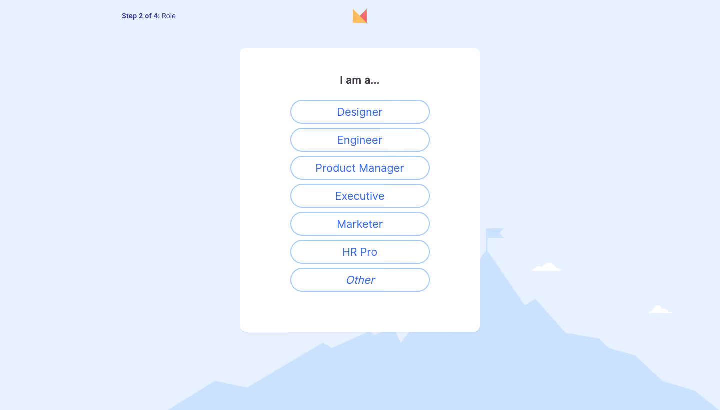 Matter Sign Up Flow