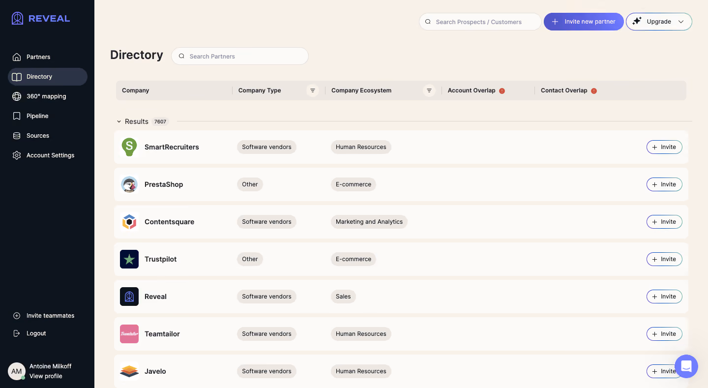 Reveal Dashboard
